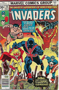 Invaders #20 by Marvel Comics - Fine