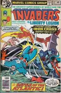 Invaders #37 by Marvel Comics - Fine