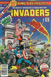 Invaders King-Size #1 by Marvel Comics - Fine