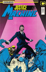 Justice Machine #11 by Comico Comics