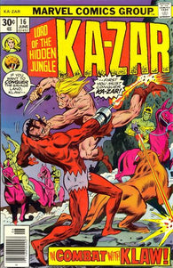 Ka-Zar #16 by Marvel Comics