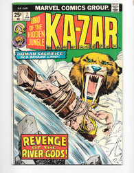 Ka-Zar #7 by Marvel Comics - Fine