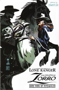 Lone Ranger The Death of Zorro #4 by Dynamite Comics