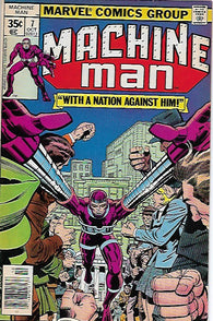 Machine Man #7 by Marvel Comics