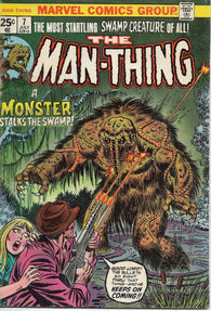 Man-Thing #7 by Marvel Comics - Very Good