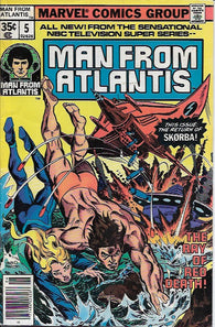 Man From Atlantis #5 by Marvel Comics - Fine