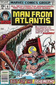 Man From Atlantis #6 by Marvel Comics - Fine