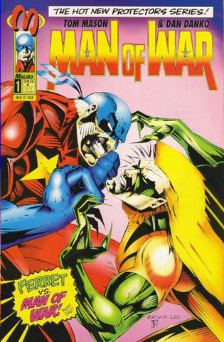 Man of War #1 by Malibu Comics