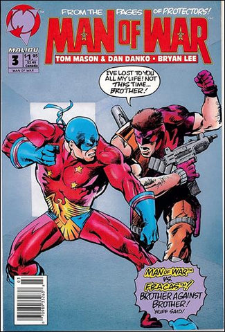 Man of War #1 by Malibu Comics