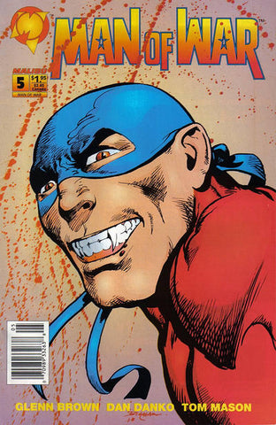 Man of War #5 by Malibu Comics