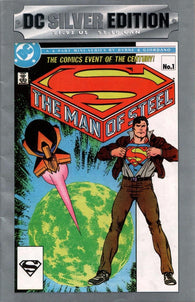 Superman Man of Steel Mini Series #1 Silver Edition by DC Comics