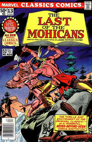 Marvel Classics #13 by Marvel Comics - Last of the Mohicans