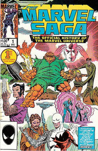 Marvel Saga #1 by Marvel Comics