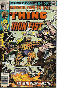 Marvel Two In One #25 by Marvel Comics - Fine