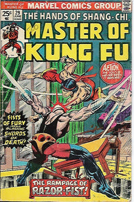 Master of Kung-Fu #29 by Marvel Comics - Very Good