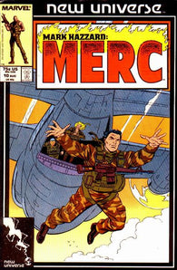 Mark Hazzard Merc #10 by Marvel Comics  - New Universe