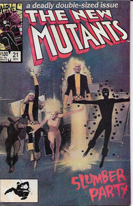 New Mutants #21 by Marvel Comics - Very Good