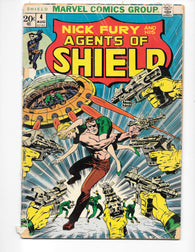 Nick Fury and His Agents of Shield #4 by Marvel Comics