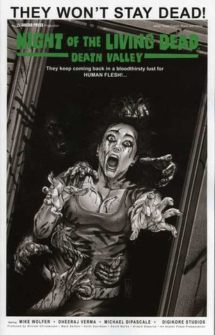 Night Of The Living Dead Death Valley #3 by Avatar Comics