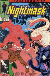 Nightmask #12 by Marvel Comics - New Universe