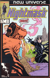 Nightmask #2 by Marvel Comics - New Universe