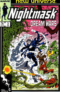 Nightmask #3 by Marvel Comics - New Universe
