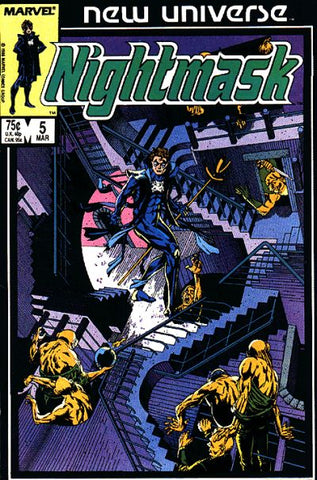 Nightmask #5 by Marvel Comics - New Universe