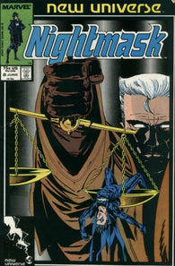Nightmask #8 by Marvel Comics - New Universe