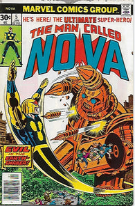 Nova #5 by Marvel Comics - Fine