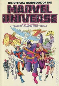 Official Handbook To Marvel Universe #10 by Marvel Comics