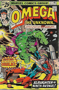 Omega the Unknown #2 by Marvel Comics - fine