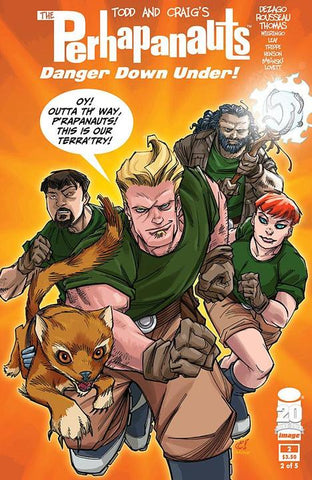 Perhapanauts Danger Down Under #2 by Image Comics