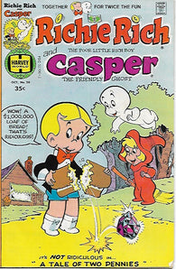 Richie Rich And Casper #20 by Harvey Comics - Fine 