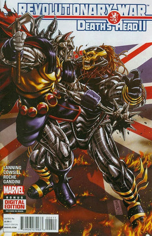 Revolutionary War Death's Head II #1 by Marvel Comics