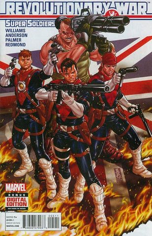 Revolutionary War Super Soldiers by Marvel Comics