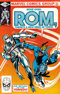 ROM Spaceknight #21 by Marvel Comics