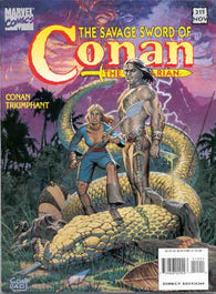 Savage Sword of Conan #215 by Marvel Comics