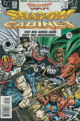 Shadow Cabinet #0 by DC Comics