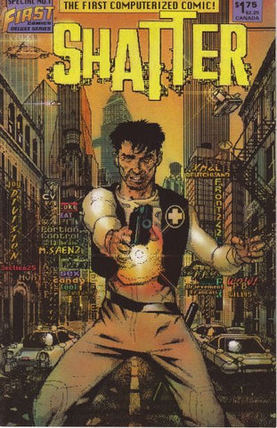 Shatter Special #1 by First Comics