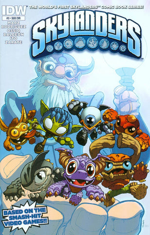 Skylanders #3 by IDW Comics
