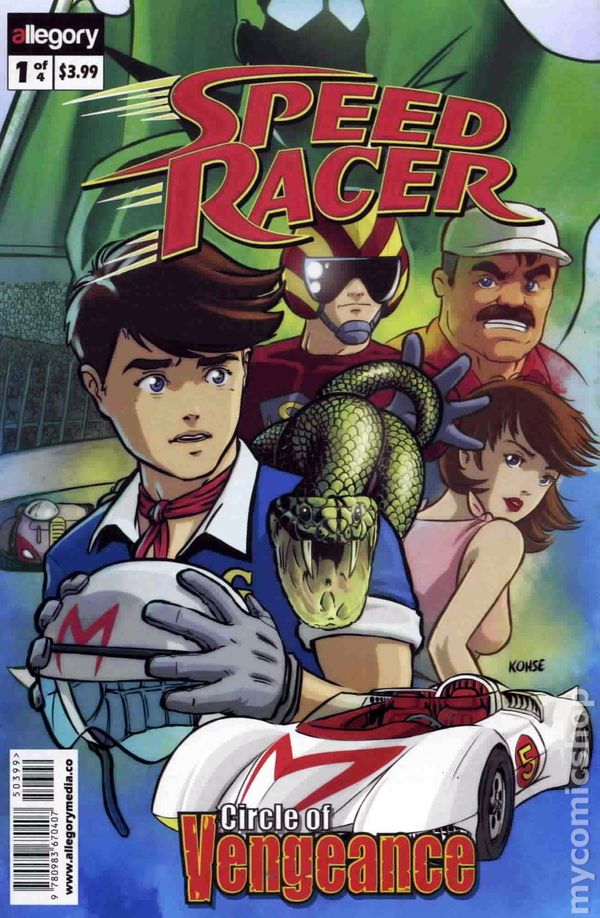 Speed Racer Circle of Vengeance #1 by Allegory Media – Spartan Comics