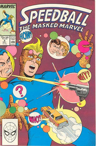 Speedball #9 by Marvel Comics - New Warriors