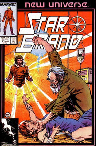 Star Brand #7 by Marvel Comics - New Universe