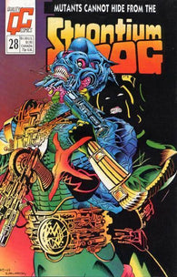 Strontium Dog #28 by Quality Comics