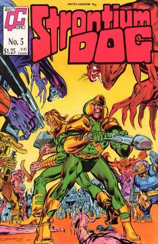 Strontium Dog #5 by Quality Comics