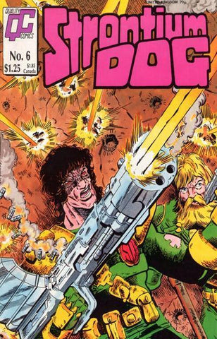 Strontium Dog #6 by Quality Comics