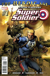 Steve Rogers Super Soldier #1 by Marvel Comics