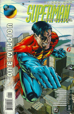 Superman Man of Steel #1000000 by DC Comics