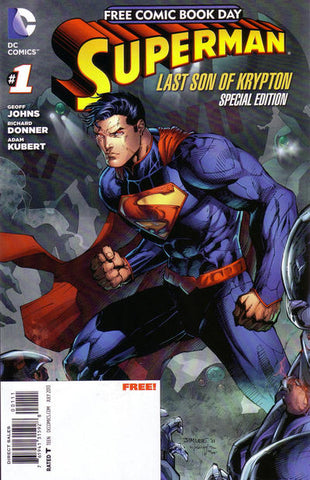 Superman Last Son Of Krypton Free Comics Book Day