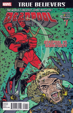 True Believers Deadpool VS Sabretooth - 01